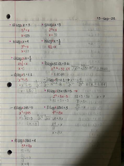 Solution Ecuaciones Logaritmicas Y Exponenciales Studypool