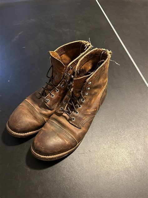 Red Wing Heritage Classic Iron Ranger Brown Boot Gem