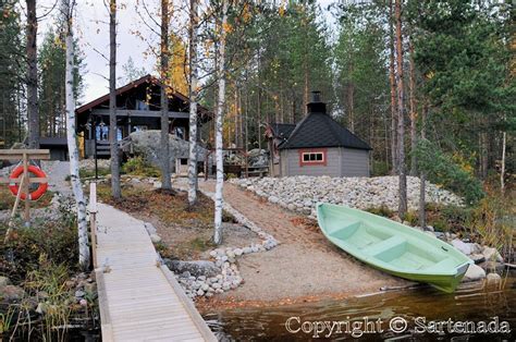 Summer cottage seen from the lakeside Summer Cottage, Summer House, Outdoor Bed, Outdoor ...