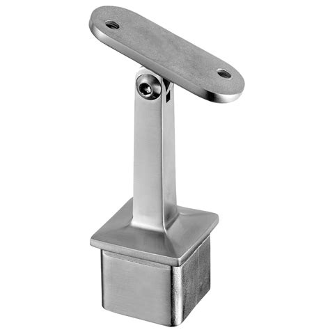 Square Adjustable Handrail Saddle In Line Flat S I Group