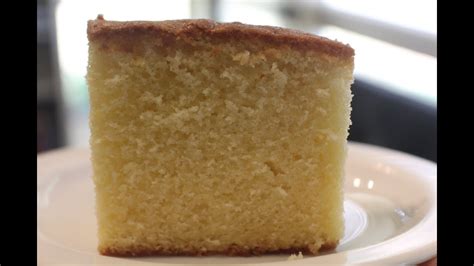 Sour Cream Butter Cake Simple Baking Youtube