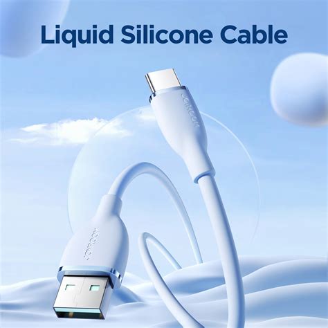 Joyroom Sa Ac A Usb To Usb C Type C Liquid Silicone Fast Charging