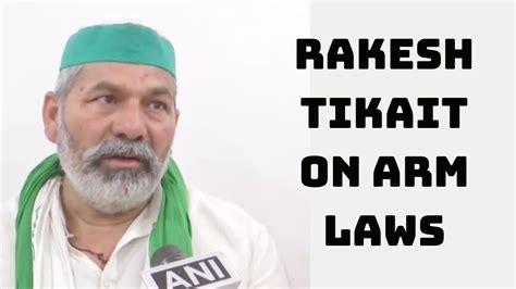 Rakesh Tikait Refuses To Call Off Farmers Protests Until Farm Laws Are