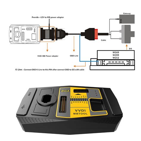 V510 Xhorse Vvdi Mb Bga Tool Mercedes Benz Key Programmer