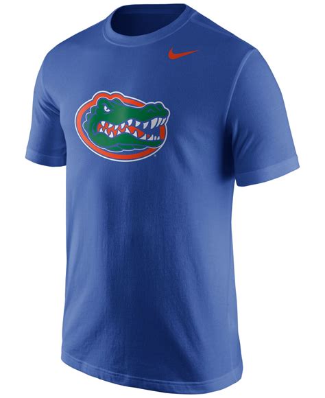 Nike Cotton Men S Florida Gators Logo T Shirt In Blue For Men Lyst