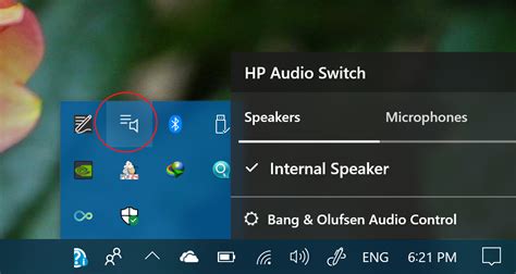 HP Audio Switch - B & O Play setting is missing - HP Support Community - 6973574