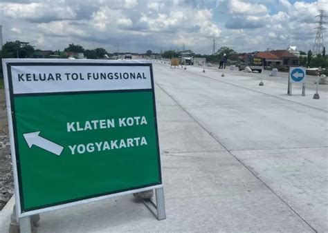 Bakal Dibuka Saat Arus Mudik Lebaran Progres Persiapan Tol Solo