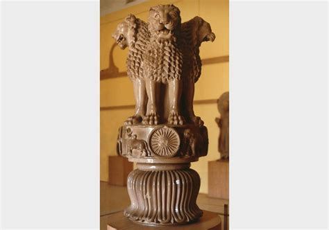 Lion Capital of the Mauryan King Ashoka | Asia Research News