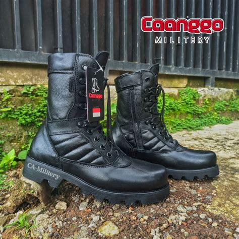 Jual Sepatu Pdl Tni Full Kulit Asli Model Raider Tni Ad Au Al Tactical