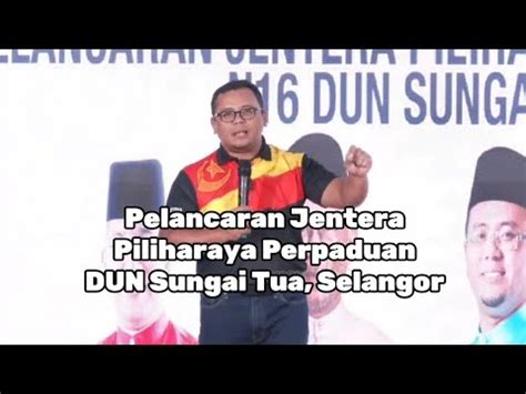 Amirudin Shari Ucapan Di Majlis Pelancaran Jentera Piliharaya