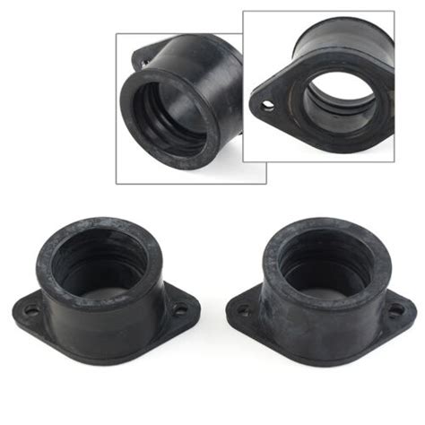 2pcs Intake Manifold Boot Joint Insulator For Kawasaki Kz400 Z400 Kz Z 400 74 78 532613687083 Ebay