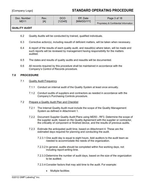 Gmp Audit Report Template 2 TEMPLATES EXAMPLE TEMPLATES EXAMPLE