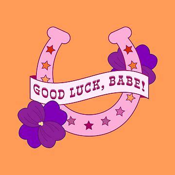 Good Luck Babe Chappell Roan Inspired Sticker Sticker For Sale By