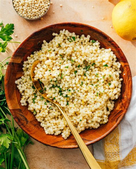 Israeli Couscous Aka Pearl Couscous A Couple Cooks