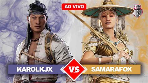 MK1 FT10 Karolkjx Baraka E Liu Kang Vs SamaraFox Ashrah YouTube