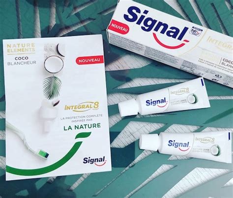 Mon avis sur le dentifrice Signal Intégral 8 Coco Blancheur Le