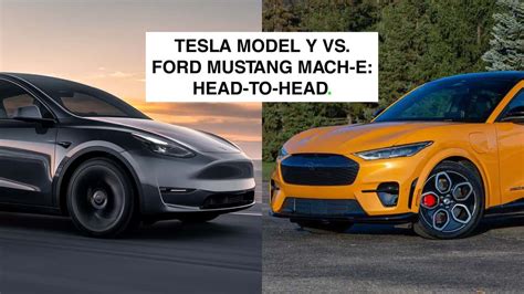 Tesla Model Y Vs Ford Mustang Mach E Compared Range Price Efficiency