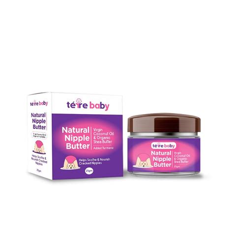 Terre Baby Herbal Natural Nipple Butter Nipple Cream For Sore And