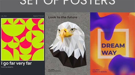 Illustrator Posters Behance