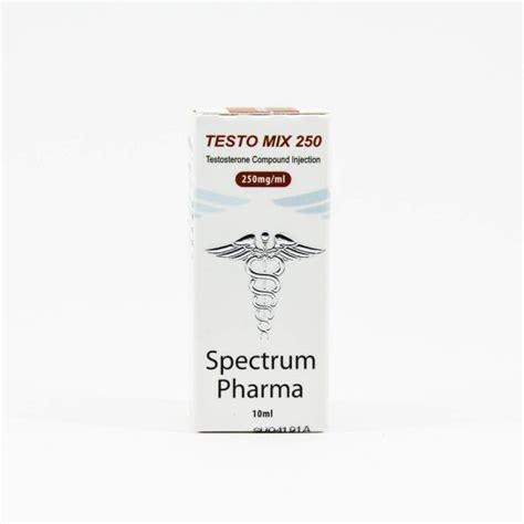 Testo Mix Sustanon 250mg Ml Spectrum Pharma USA Domestic