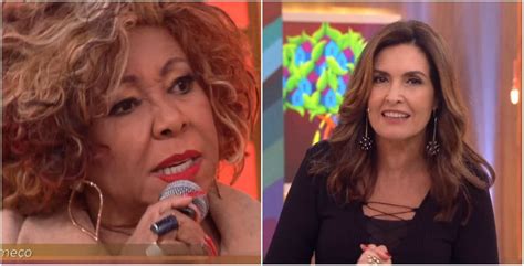 Alcione Deixa F Tima Bernardes Sem Rea O No Programa Encontro