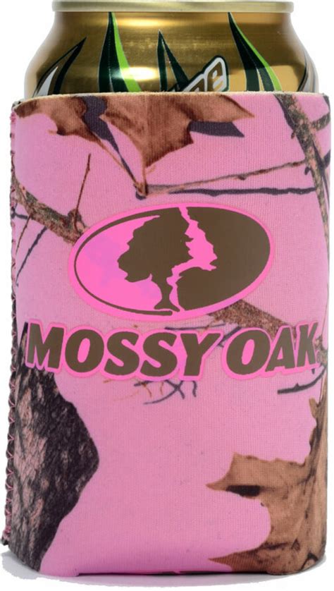 Pink Camo Can Koozie Mossy Oak