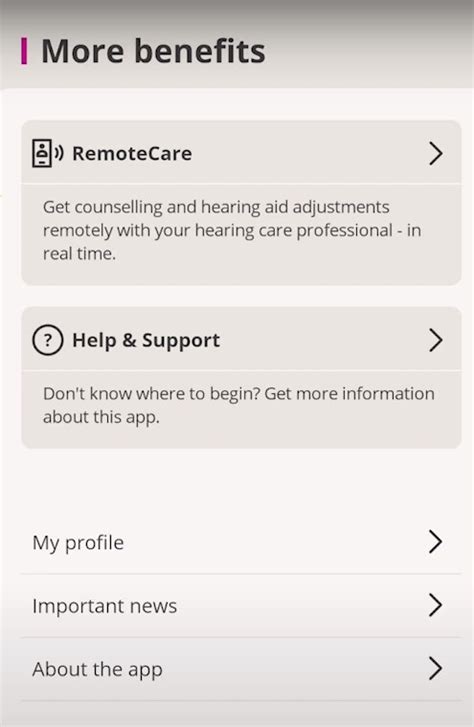 Oticon Companion App Pinder Hearing Clinic