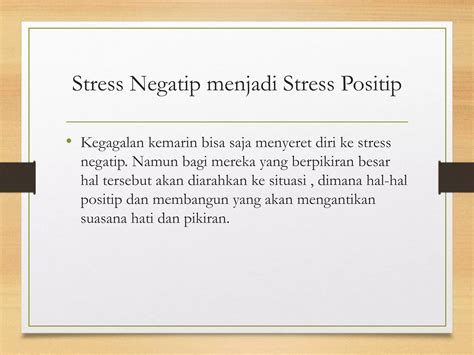 Ppt05 Manajemen Stres PPT