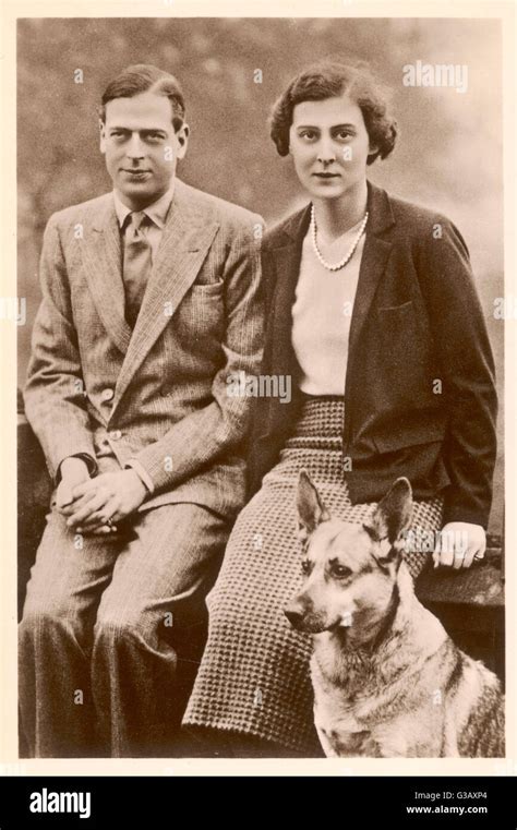 George Duc De Kent Fils De George V Avec Son Pouse La Princesse