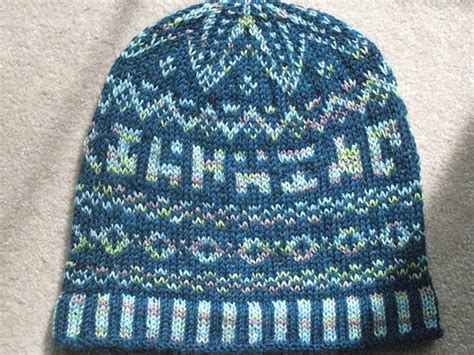 Ravelry SGU Fair Isle Hat Pattern By Carol Schoenfelder