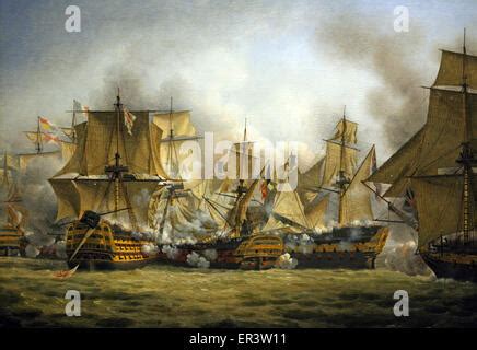 Battle of Trafalgar Stock Photo - Alamy