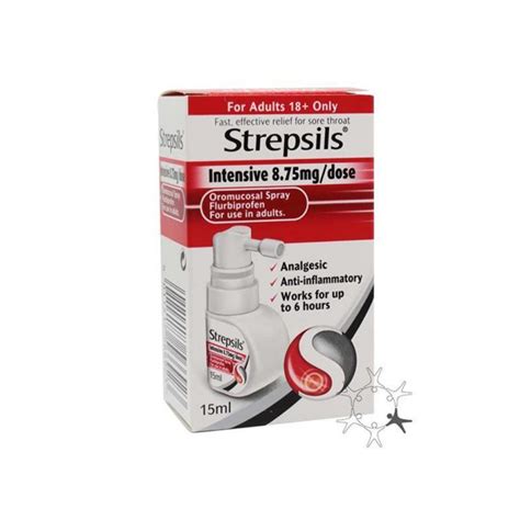 Strepsils Intensive Throat Spray Ml Dolans Pharmacy