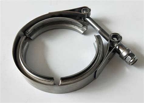 3 5 Inch V Band Clamp For Auto Exhaust System Stainless Steel 304