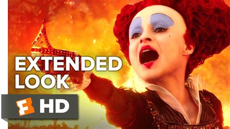 Alice Through The Looking Glass Extended Look 2016 Helena Bonham Carter Fantasy Movie Hd