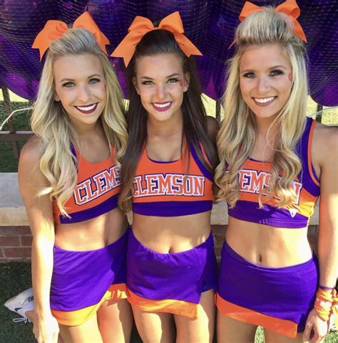 TFM Girls Na Twitterze Clemson University Cheerleaders Tho EroFound