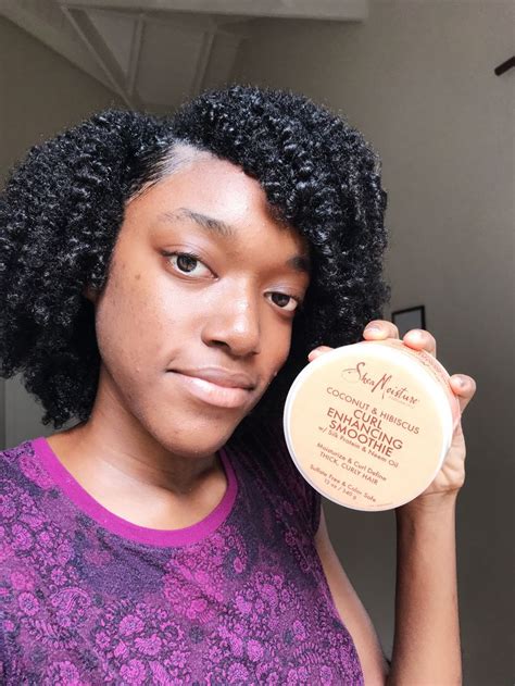 Shea Moisture Curl Enhancing Smoothie Braid Out