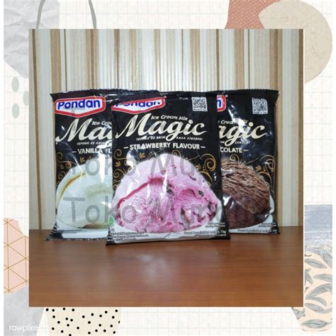 Jual Pondan Ice Cream Sachet Aneka Rasa Shopee Indonesia