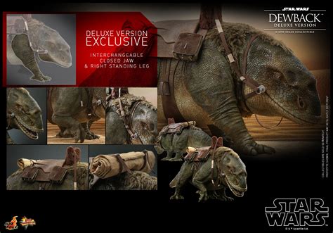 Star Wars A New Hope Sandtrooper And Dewback By Hot Toys The Toyark News