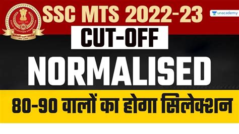 SSC MTS 2022 23 Cut Off Normalised Score Lowest Marks Rambabu