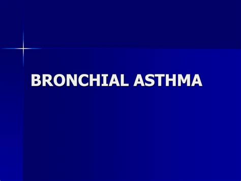 Pdf Bronchial Asthma Tantamed Tanta Edu Eg Chest Files Bronchial