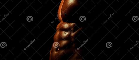 Sexual Iron Shirtless Male Torso Banner Templates With Muscular Man Muscular Torso Six Pack