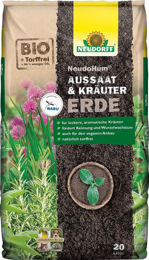 Neudorff Neudohum Aussaat Kr Utererde F R Leckere Und Aromatische