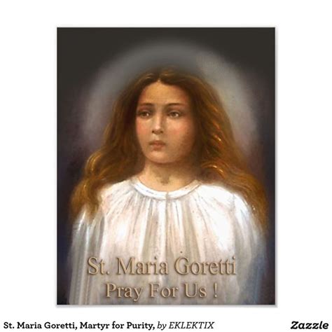 St Maria Goretti Martyr For Purity Photo Print St Maria Goretti