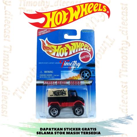 HITAM Hot Wheels Mercedez Benz Unimog Black Box Tanpo Tiger Collector S Edition Shopee Philippines