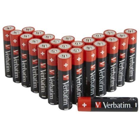 Verbatim Batterie Alcaline Micro Aaa Lr Pvc Box Pezzi