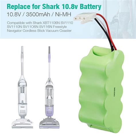 Battery For Shark Freestyle Navigator Cordless Stick Vacuum XBT1106N