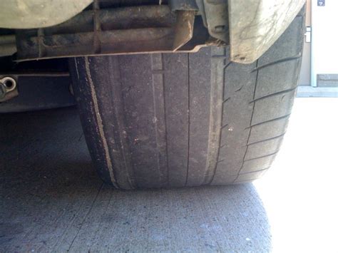 Uneven Tire Wear (Picture) - MBWorld.org Forums