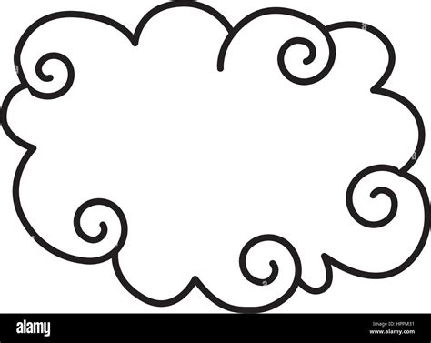 Cute Cloud Drawing Icon Stock Vector Image And Art Alamy