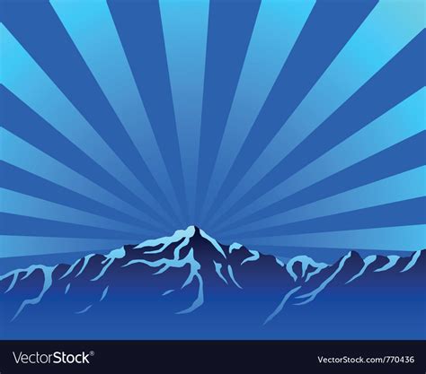 Mountains Royalty Free Vector Image VectorStock