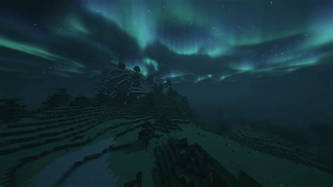 Aurora Borealis 117 4k 60fps Stylized Resource Pack Youtube